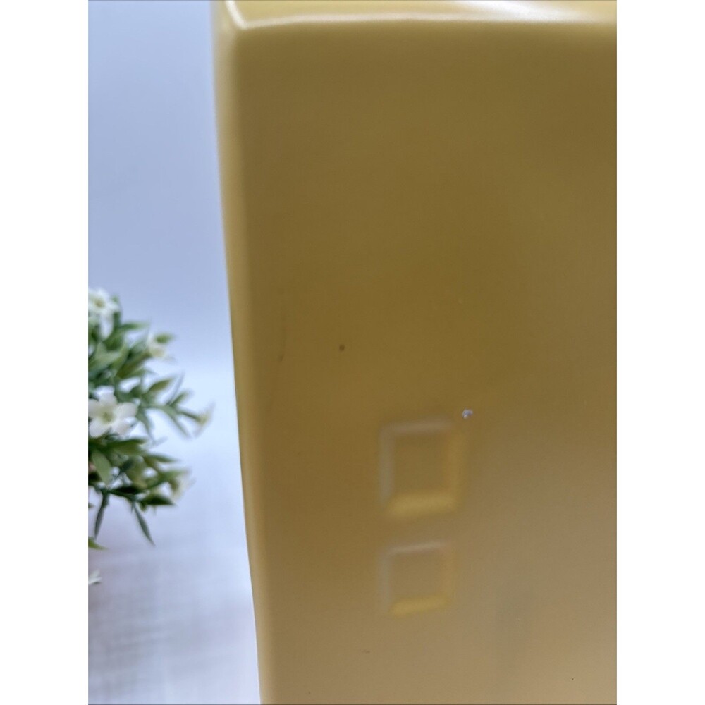 Rae Dunn By Magenta Yellow BLESSED House 9.25" Ceramic Utensil Holder Preowned - Picture 3 of 10